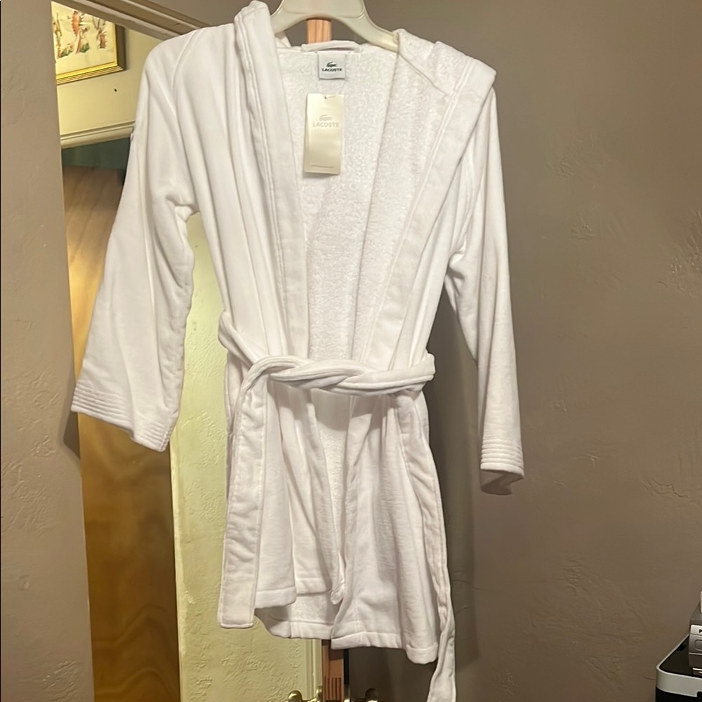 Calvin Klein Women's White Robe